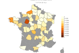 Image décorative : carte de France, application DicoTopo